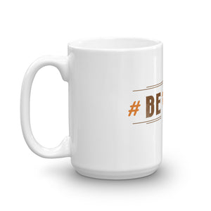 #BEthankful Hashtag Glossy Mug