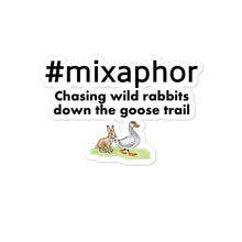 Load image into Gallery viewer, #mixaphor Hashtag Sticker