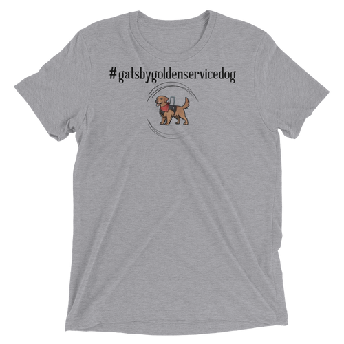 #gatsbygoldenservicedog Hashtag T-Shirt