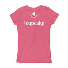 Load image into Gallery viewer, #cupcake Girl&#39;s Hashtag T-Shirt