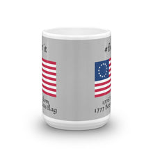 Load image into Gallery viewer, #flyinit Betsy Ross Hashtag Mug