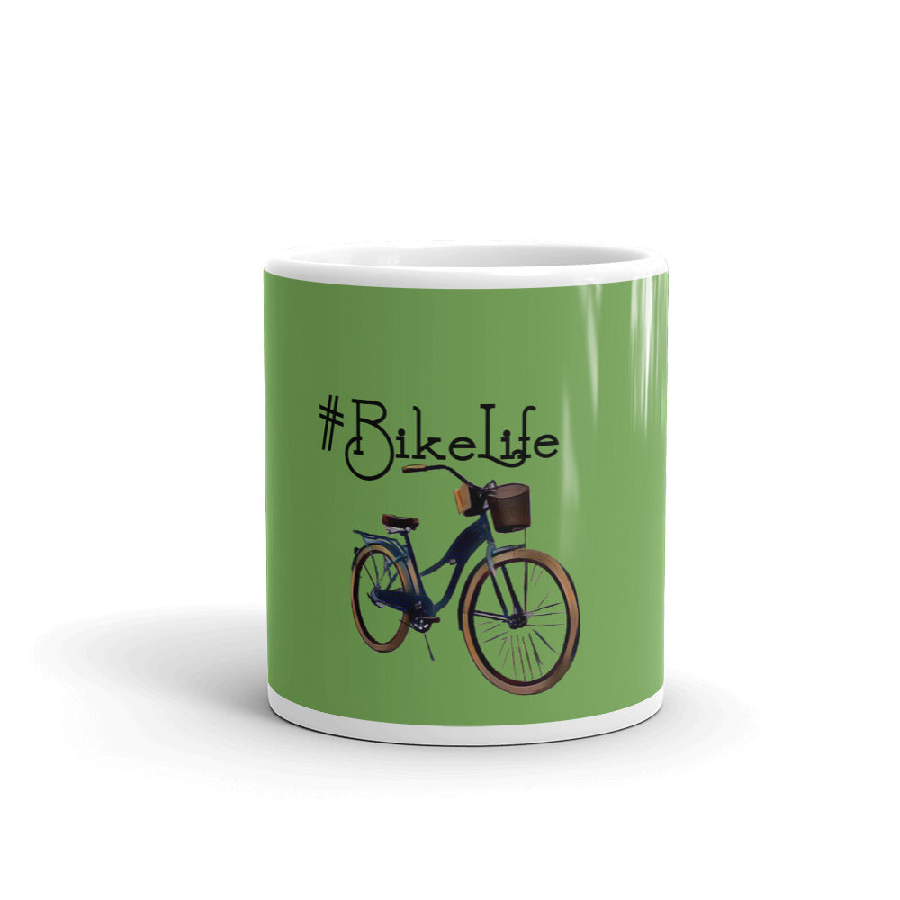 #bikelife Hashtag Mug