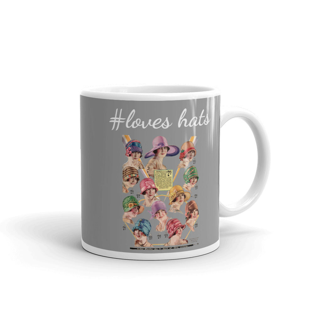 #loveshats Hashtag Mug