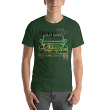 Load image into Gallery viewer, #jeeplife Hashtag T-Shirt