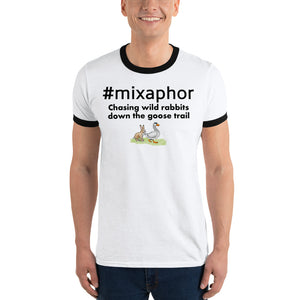 #mixaphor Ringer Hashtag T-Shirt