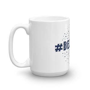 #BEjoyful Hashtag Glossy Mug