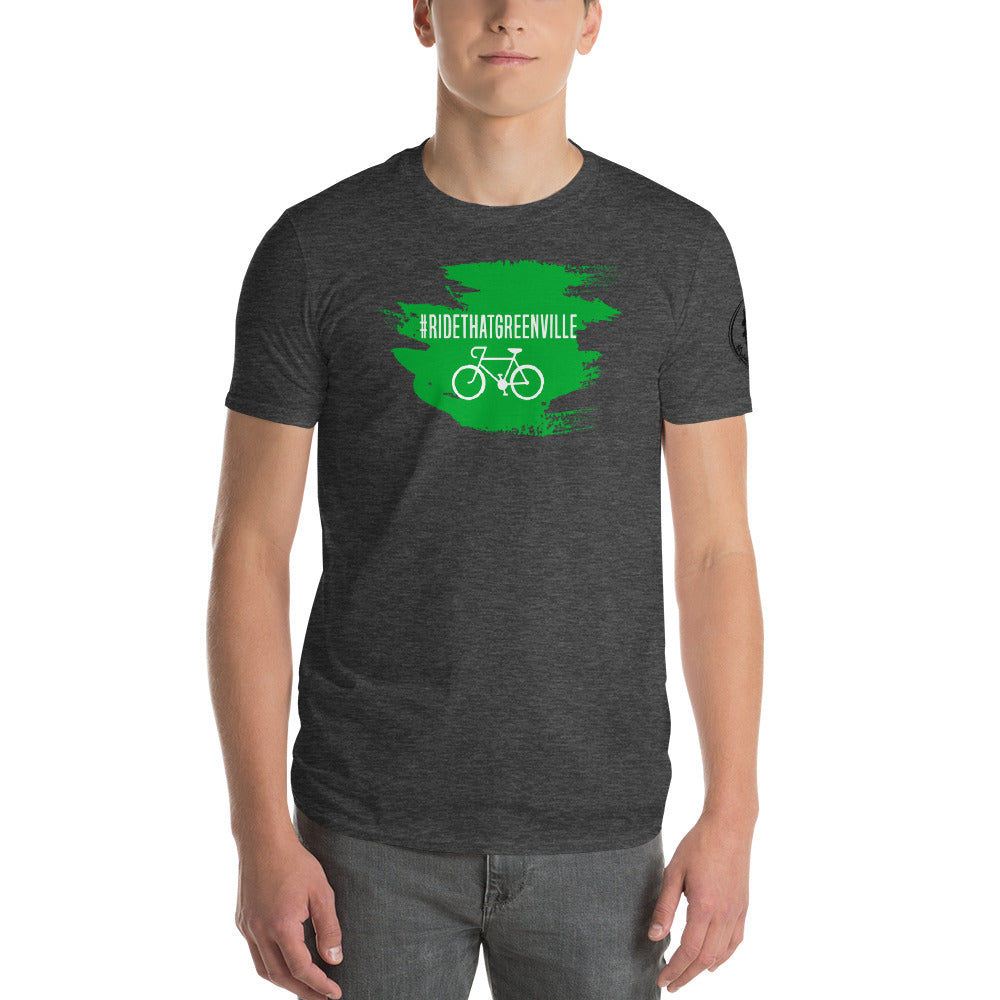 #ridethatgreenville Hashtag T-Shirt