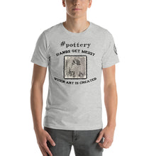 Load image into Gallery viewer, #pottery Hashtag T-Shirt
