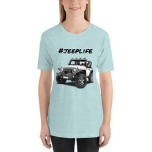 Load image into Gallery viewer, #jeeplife Rugged Hashtag T-Shirt