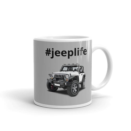 #jeeplife Rugged Hashtag Mug