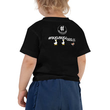 Load image into Gallery viewer, #duck Toddler Short Sleeve Hashtag T-Shirt