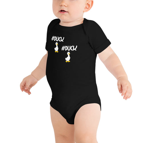 #duckduckgoose Hashtag Onesie