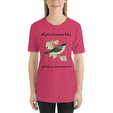 Load image into Gallery viewer, #lovetowarble Hashtag T-Shirt