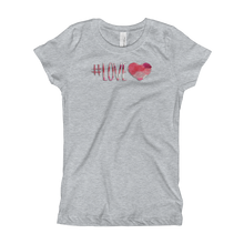 Load image into Gallery viewer, #Love Girl&#39;s Hashtag T-Shirt