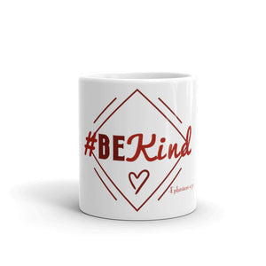 #BEkind Hashtag Glossy Mug
