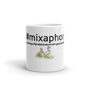 #mixaphor Hashtag Glossy Mug