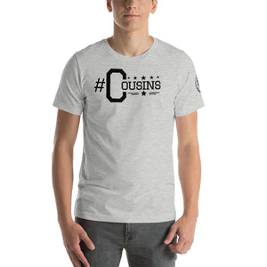#cousins Black Letter Hashtag T-Shirt