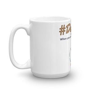 #depresso Hashtag Glossy Mug