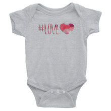 Load image into Gallery viewer, #love Infant Hashtag Bodysuit