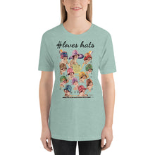 Load image into Gallery viewer, #loveshats Hashtag T-Shirt