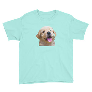 #puppy Youth Short Sleeve Hashtag T-Shirt