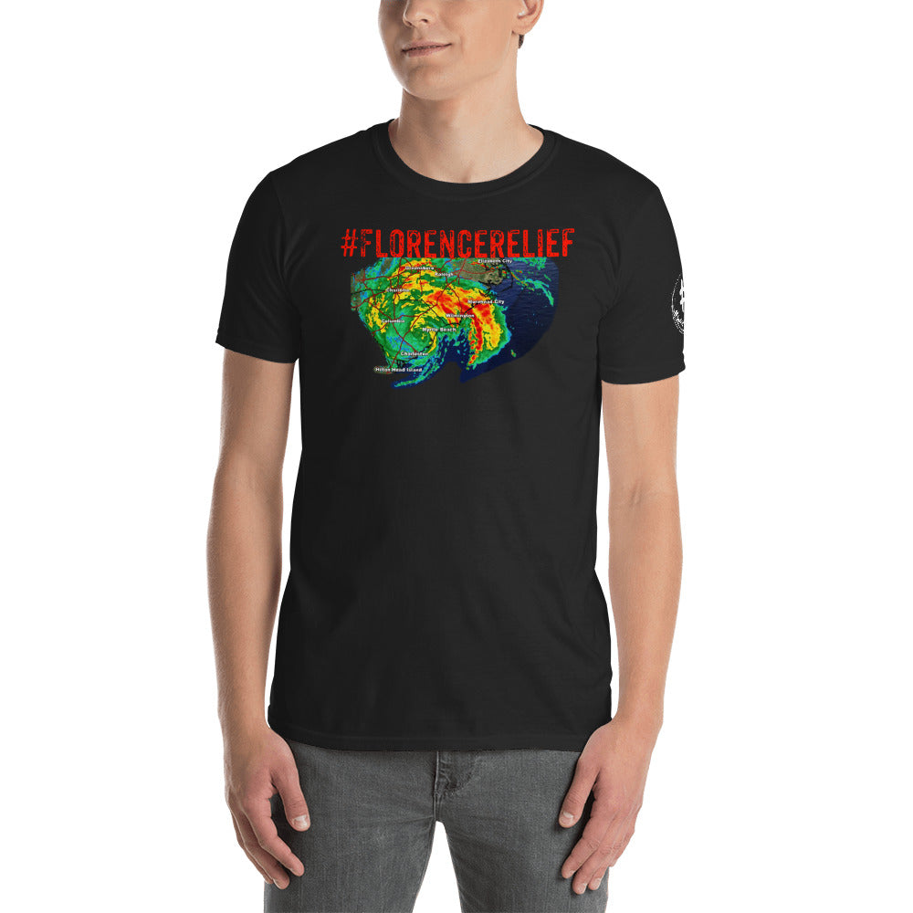 #FlorenceRelief Hashtag T-Shirt