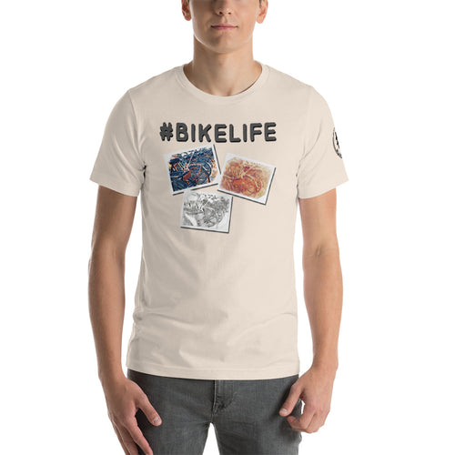 #bikelife Hashtag T-Shirt