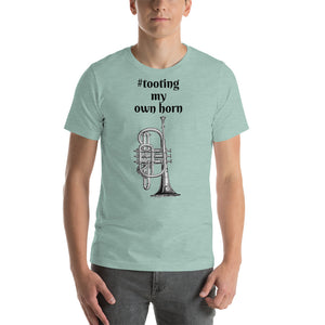 #tootingmyownhorn Hashtag T-Shirt