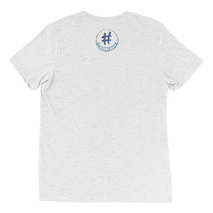 #adoptforlife blue Hashtag T-shirt