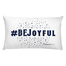 Load image into Gallery viewer, #BEjoyful Premium Hashtag Pillow