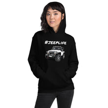 Load image into Gallery viewer, #jeeplife Rugged Hashtag Hoodie