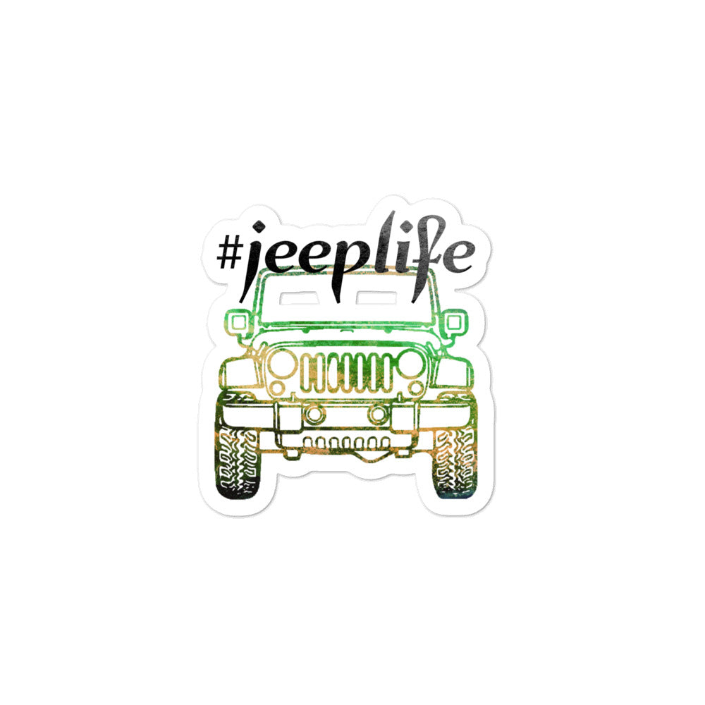 jeeplife Hashtag Sticker – WhatsYourHashtagTshirts